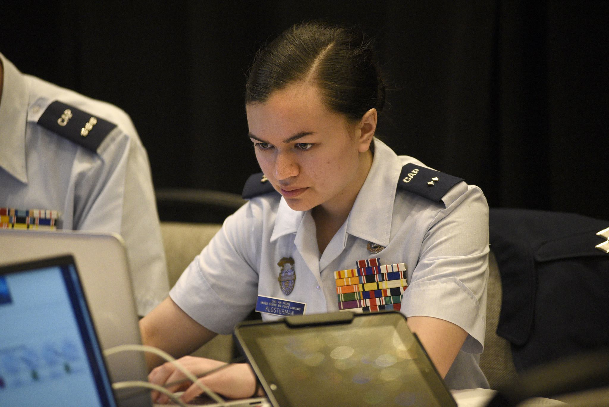 Annabelle Klosterman active in CyberPatriot Competition