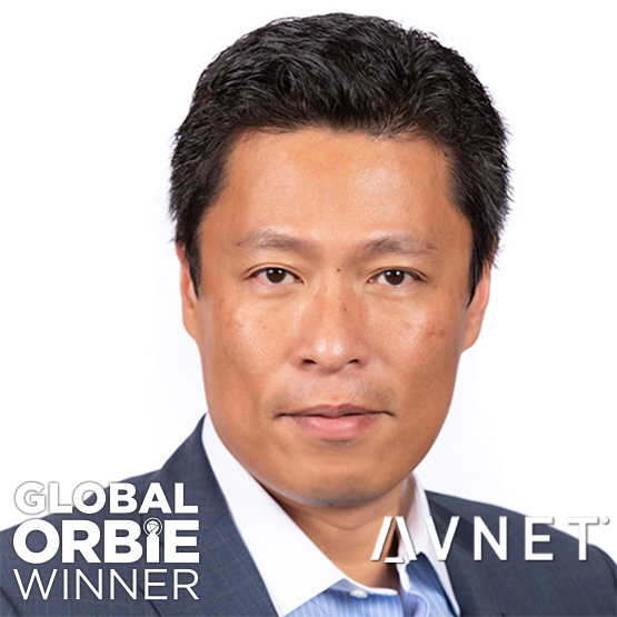 Global ORBIE Winner, Max Chan of Avnet Inc.
