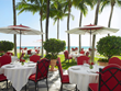 Exquisite beachfront dining at the resort's Costa Grill.