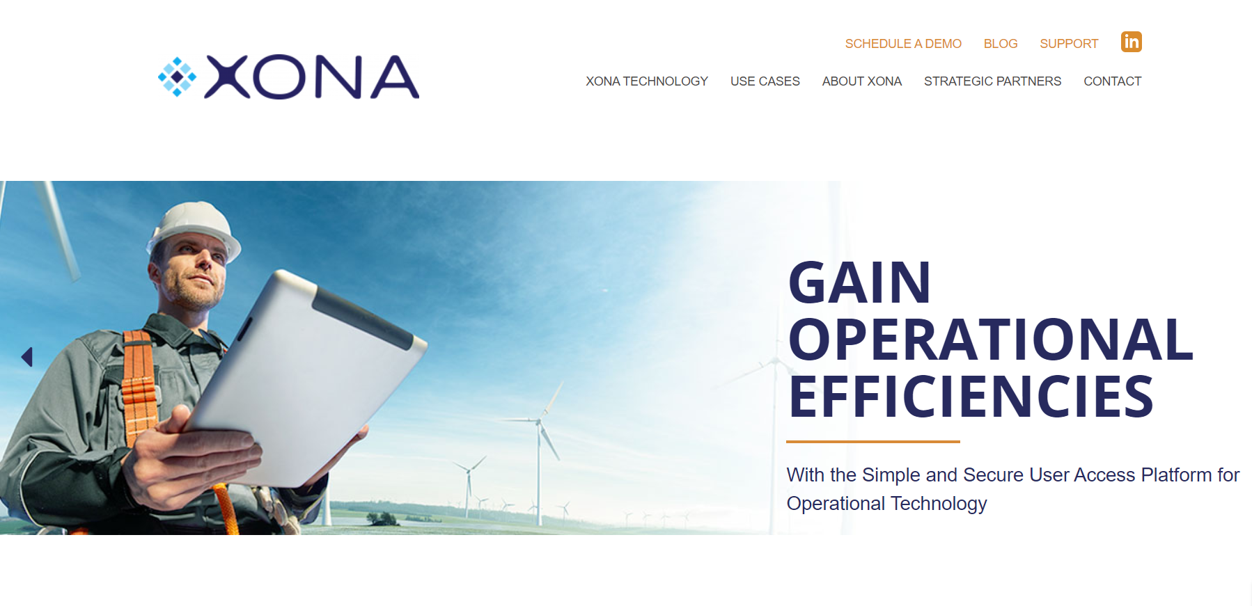 Gain operational efficiencies with Xona's Simple and Secure User Access Platform for Operational Technology