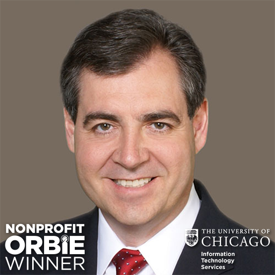 Nonprofit ORBIE Winner, Kevin Boyd of University of Chicago