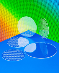 Meller Sapphire Wafer Carriers can be fabricated to specification as thin as 0.018” with 1.2 micron uniform thickness, 10 arc-sec. parallelism, and can be custom perforated.