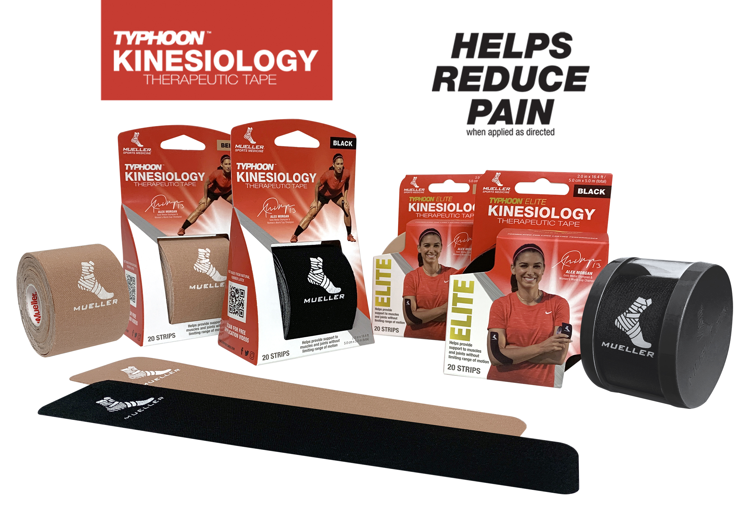 Mueller’s TYPHOON® Kinesiology Tape