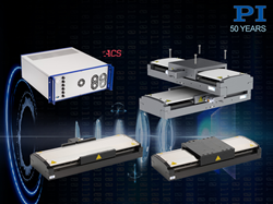 Configurations of the V-817 linear stages shown with G-901 industrial motion controller