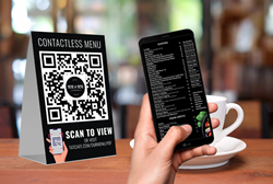 Contactless Touchfree Menu's by Media Explode