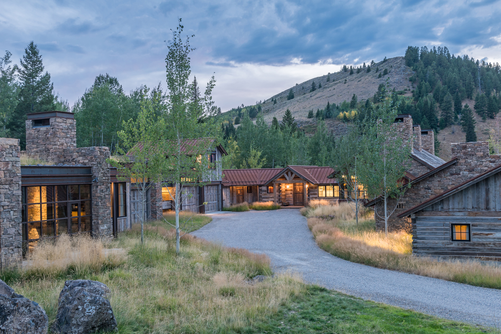 JLF Architects’ Ashley Sullivan was an integral part of the design of High Meadow House in Jackson Hole, which earned the Home of the Year award from Mountain Living in 2016 (photo: Audrey Hall).