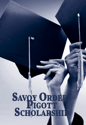 Savoy Orders Pigott Scholarships Grants to University Students in the fields of International Studies and Humanities