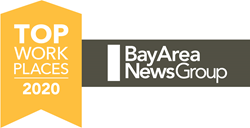 Logo for BANG's top workplaces
