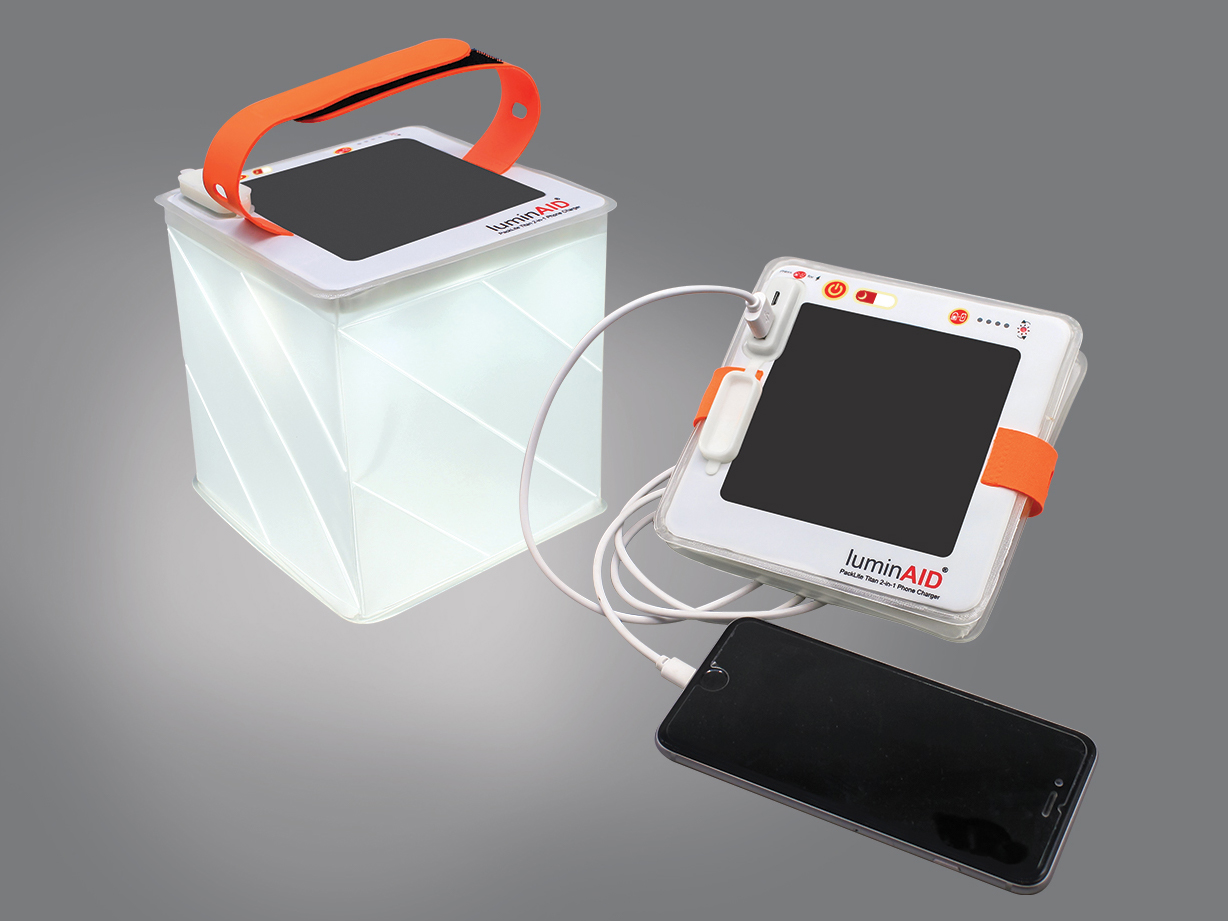 LuminAID PackLite Titan 2-in-1 Power Lantern