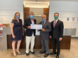 Savoy Foundation Presents Grant to Bill Baccaglini, CEO and Kirkley Strand, Executive Director of NY Foundling for the NY Foundling's Summer Camp Program, August 19, 2020