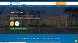 Coastal Detox, one of Florida's premier medical detox centers, has launched its new, user-friendly website redesign.
