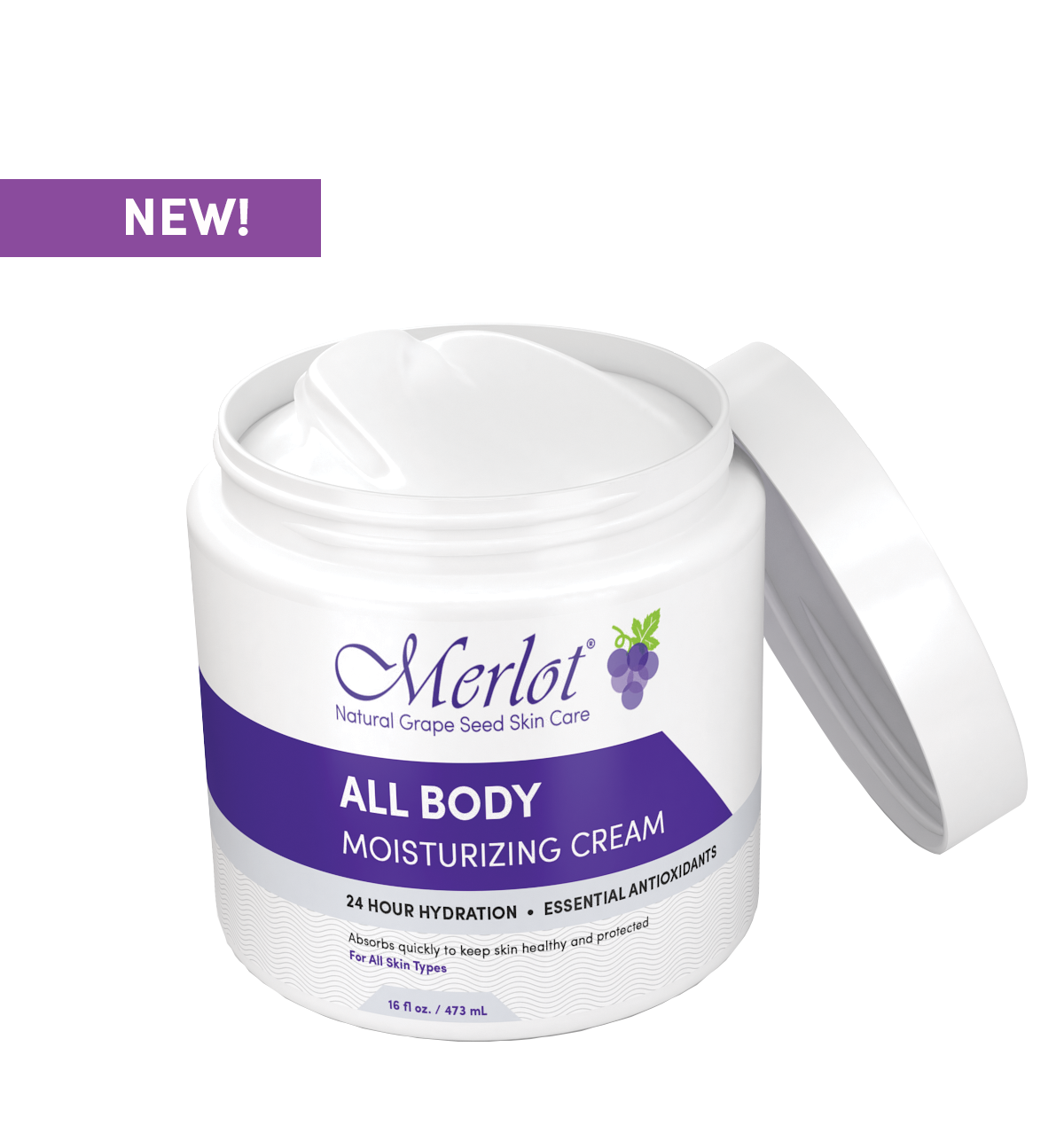 NEW: All Body Moisturizing Cream from Merlot Skin Care