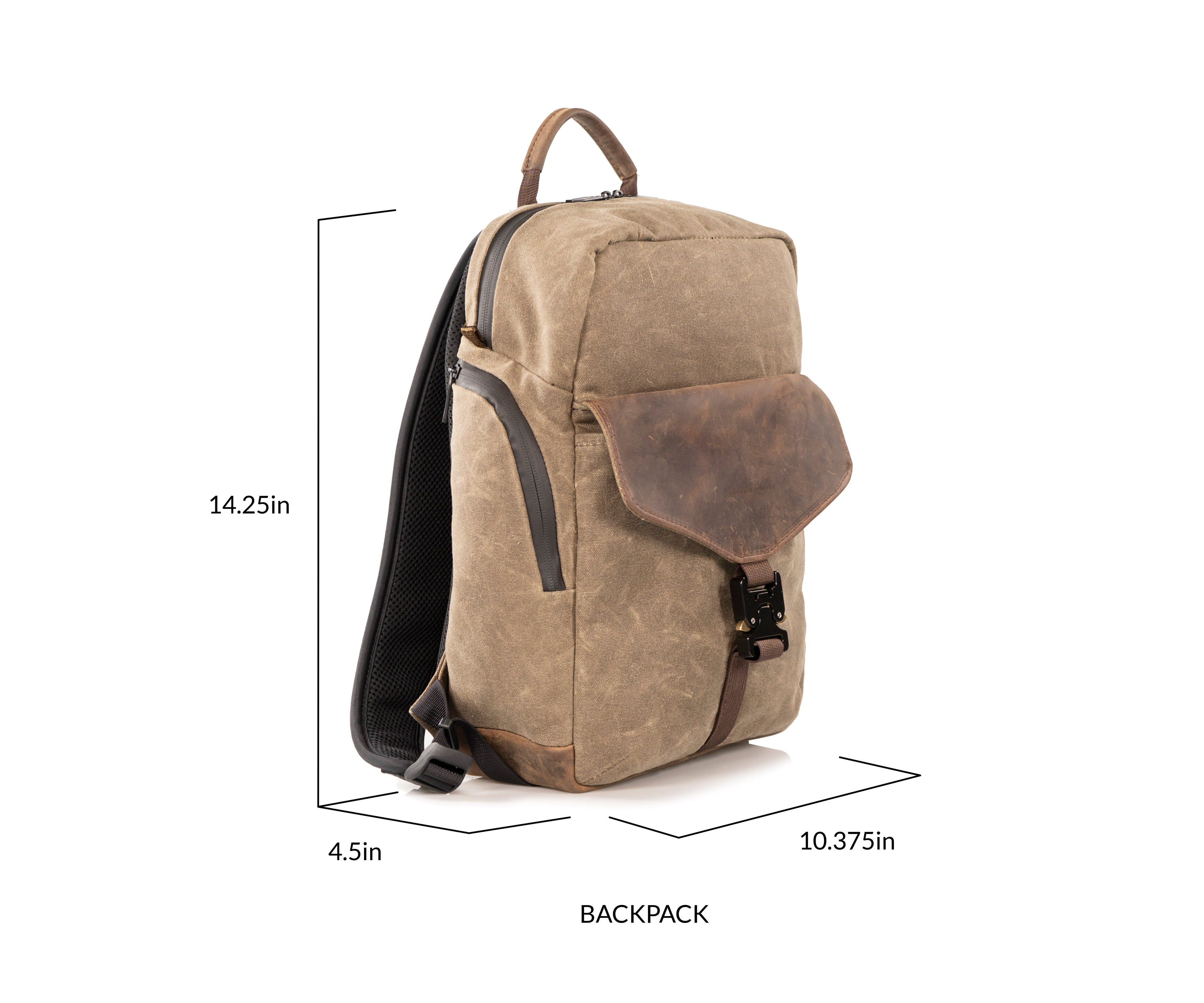 Field Backpack (and Sling) body dimensions