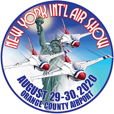 New York Int'l Air Show August 29-30, 2020 Orange County Airport