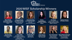 2020 SIA Women in Security Forum Scholarship winners' headshots