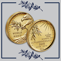End of World War II 24-Karat Gold Coin