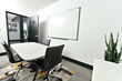 Meeting rooms such as the Maya Angelou room provide breakout spaces for team meetings, interviews and private phone calls.