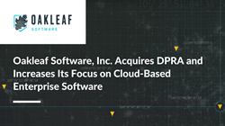 Oakleaf Software acquires DPRA