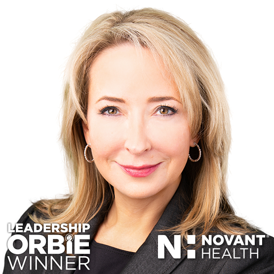 Leadership ORBIE Winner, Angela Yochem of Novant Health