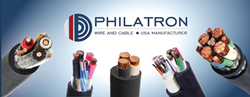 Philatron banner with multiple cables