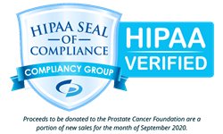 HIPAA Seal of Compliance Prostate Cancer Awareness