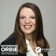 Enterprise ORBIE Winner, Rachel Lockett of Pohlad Companies
