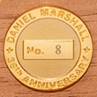 DM 38 Medallion Number Plate