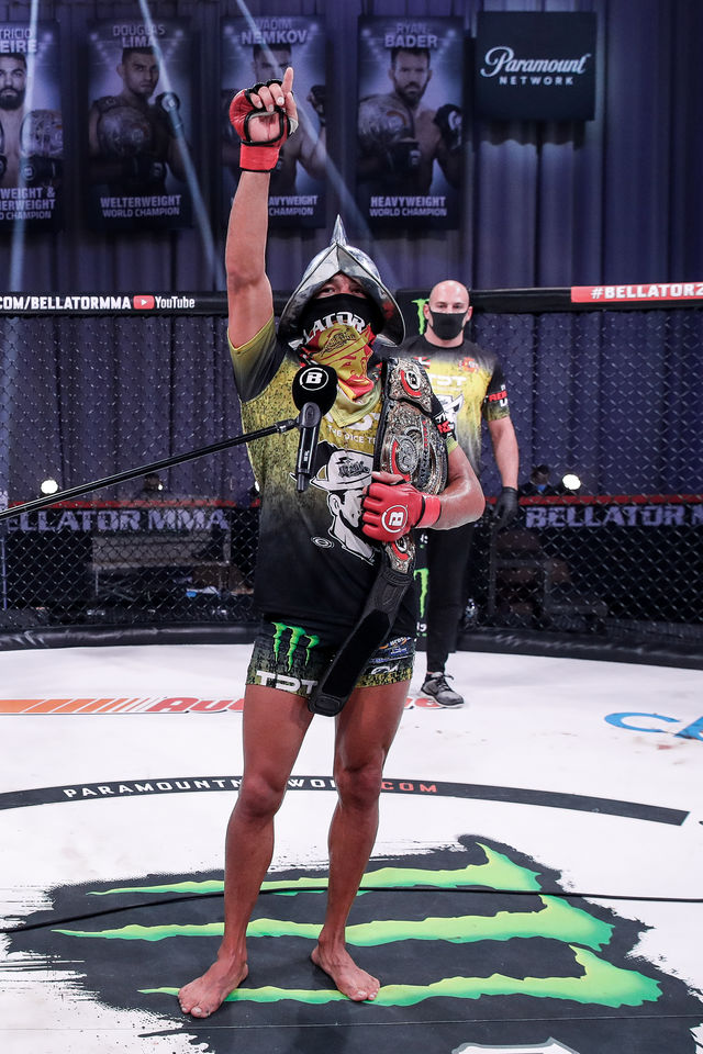 Monster Energy’s Juan “The Spaniard” Archuleta Claims Bantamweight Championship Title in Five-Round Fight Against Patrick “Patchy” Mix at Bellator 246