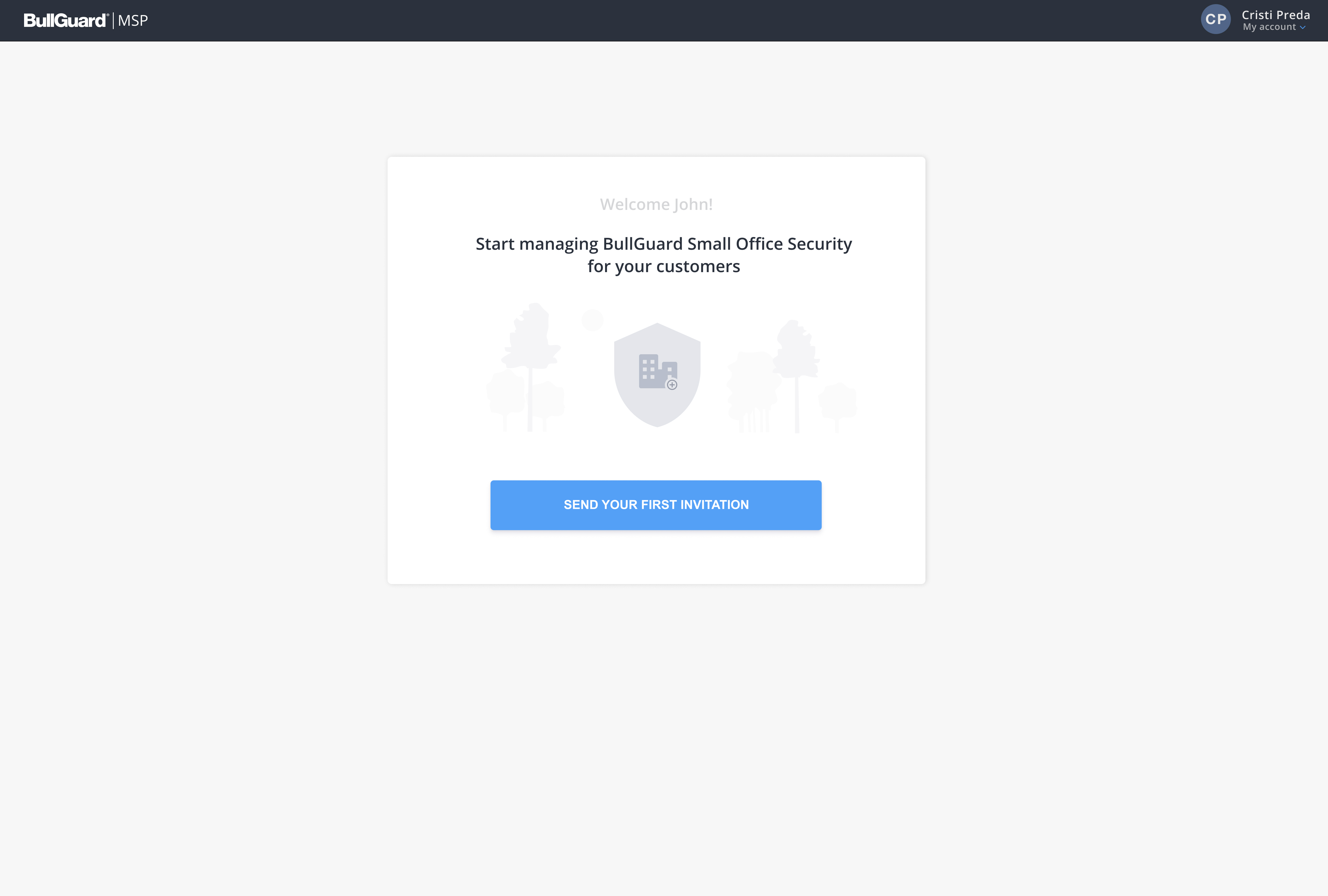 BullGuard MSP Get Started page