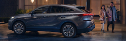 2021 Toyota Venza gray side view