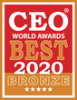 CEO World Bronze Winner Logo