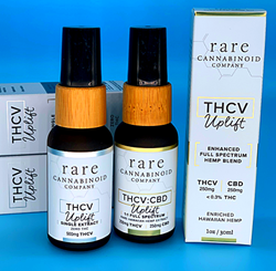 Rare Cannabinoid Company pure THCV and THCV+CBD tinctures