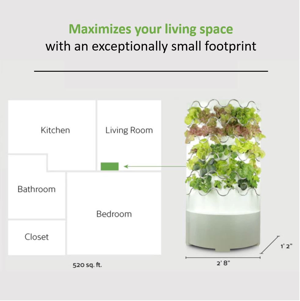 Maximize your living space with the iHarvest