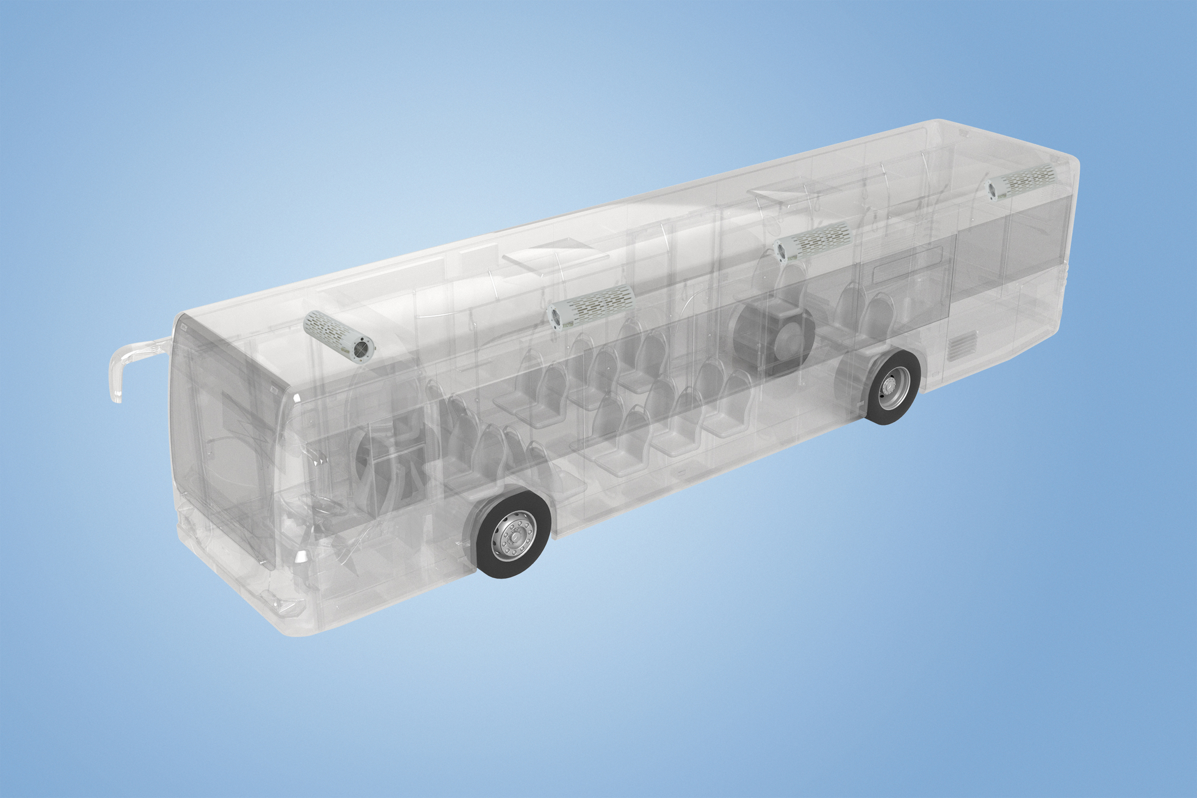 The enclosed environments of vehicles used to transport people now pose a health risk to operators and passengers alike.