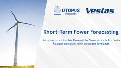 Short-term power forecasting solution from Utopus Insights