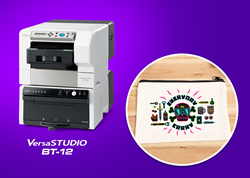Roland DGA will demonstrate its VersaSTUDIO BT-12 direct-to-garment printer in an Adobe MAX 2020 video.  The company will also supply a BT-12 and 200 customized zippered pouches as conference prizes.