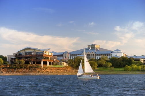 Gaylord Texan is located on the shores of beautiful Lake Grapevine