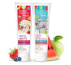 Desert Essence's new plant-powered toothpaste gels for kids