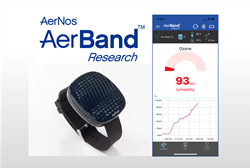 Ozone Gas Detector by AerNos AerBand