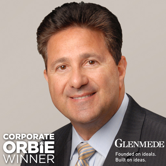 Corporate ORBIE Winner, Louis Pellicori of Glenmede Trust Co.