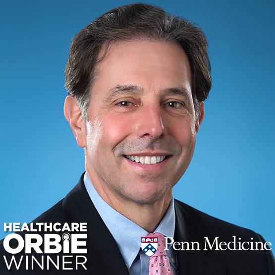 Healthcare ORBIE Winner, Michael Restuccia of Penn Medicine