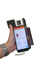 Identity reading on the move gets easier
thanks to Elyctis ID BOX One 341, the 
all-in-one mobile eDocument reader