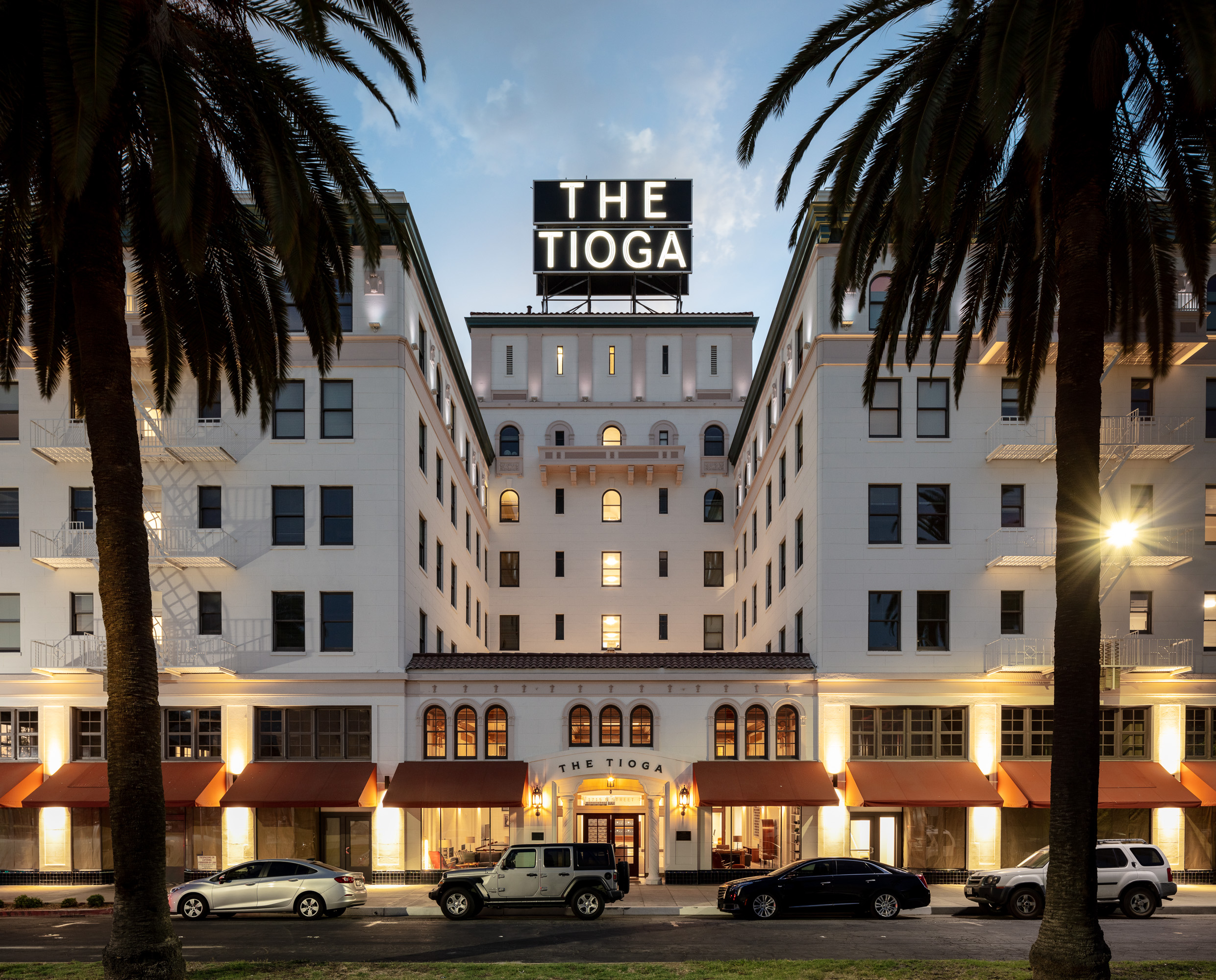 The Tioga, multifamily housing by Page & Turnbull, adapted from the iconic Hotel Tioga, Merced, Calif.
