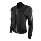 PXG Signature Zip Front Bomber Jacket with Dog Tag Zipper Pull