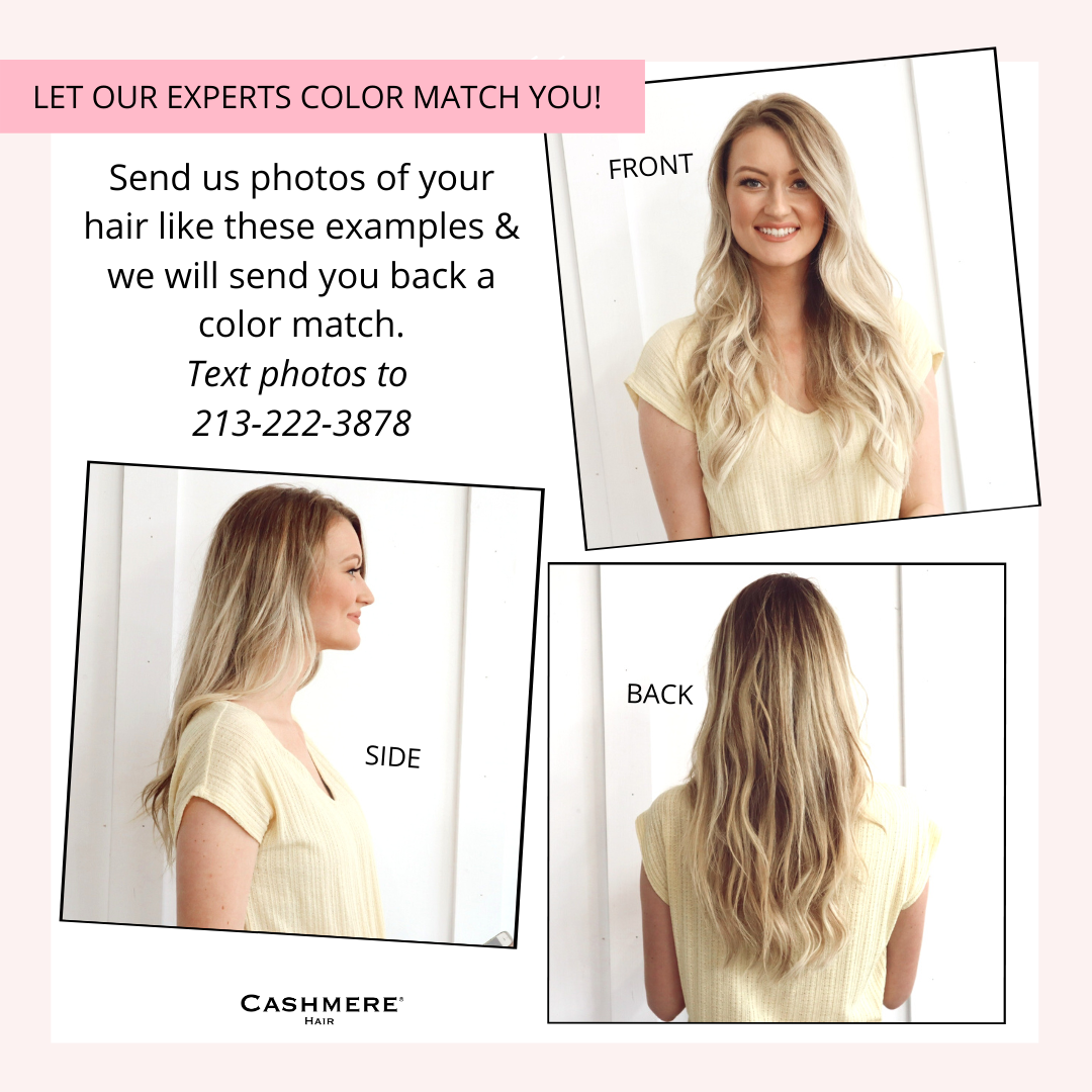 FREE & FAST COLOR MATCHING! Text photos of your hair to 213-222-3878