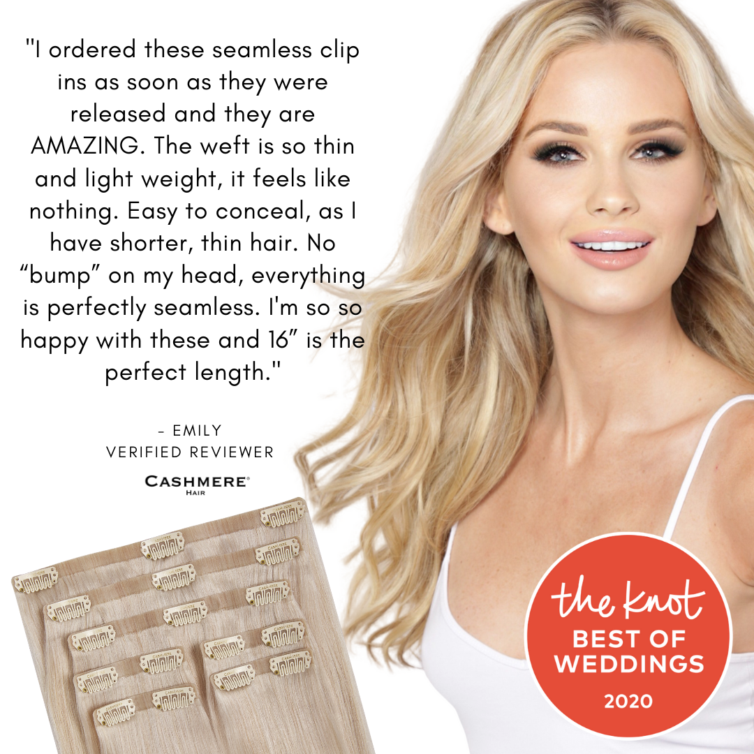 Cashmere Hair Seamless Clip In Extensions Blonde Review