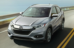 2021 Honda HR-V going down the road