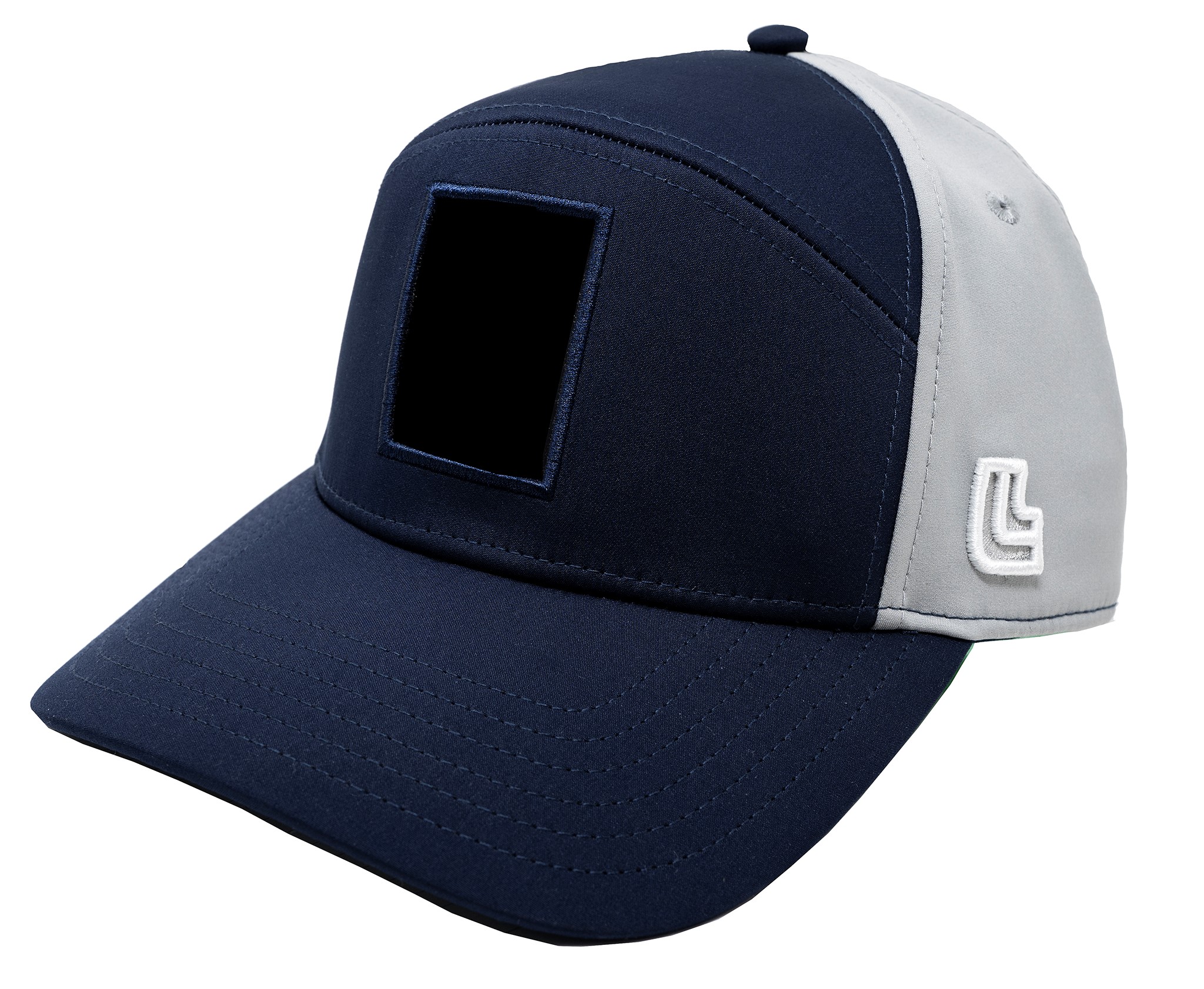 LiveLids Navy/Gray (Curved) $149 (side view)