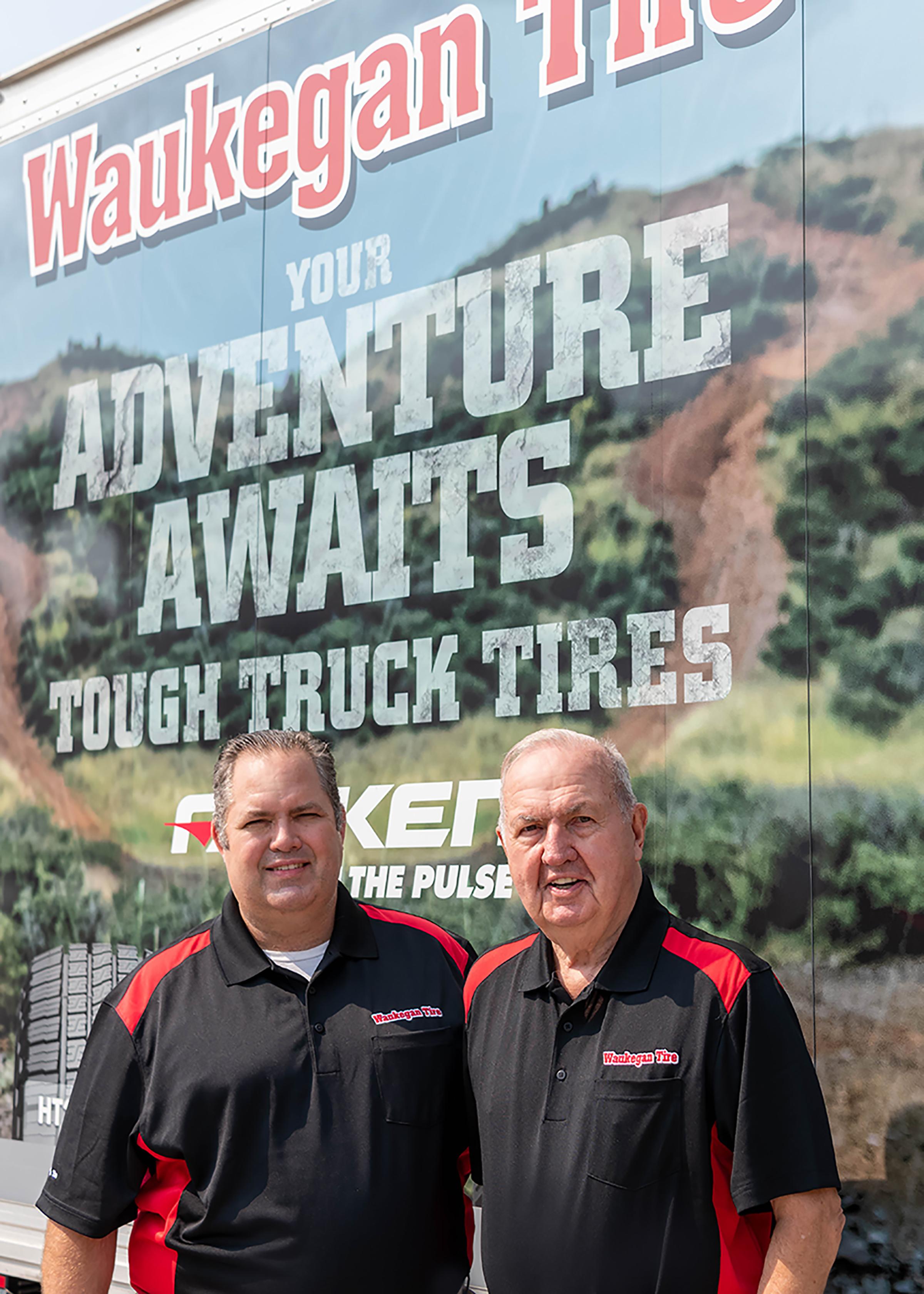 Steve and Jerry Nerheim owners of  Waukegan Tire awarded Top Shop of Nation 2020
