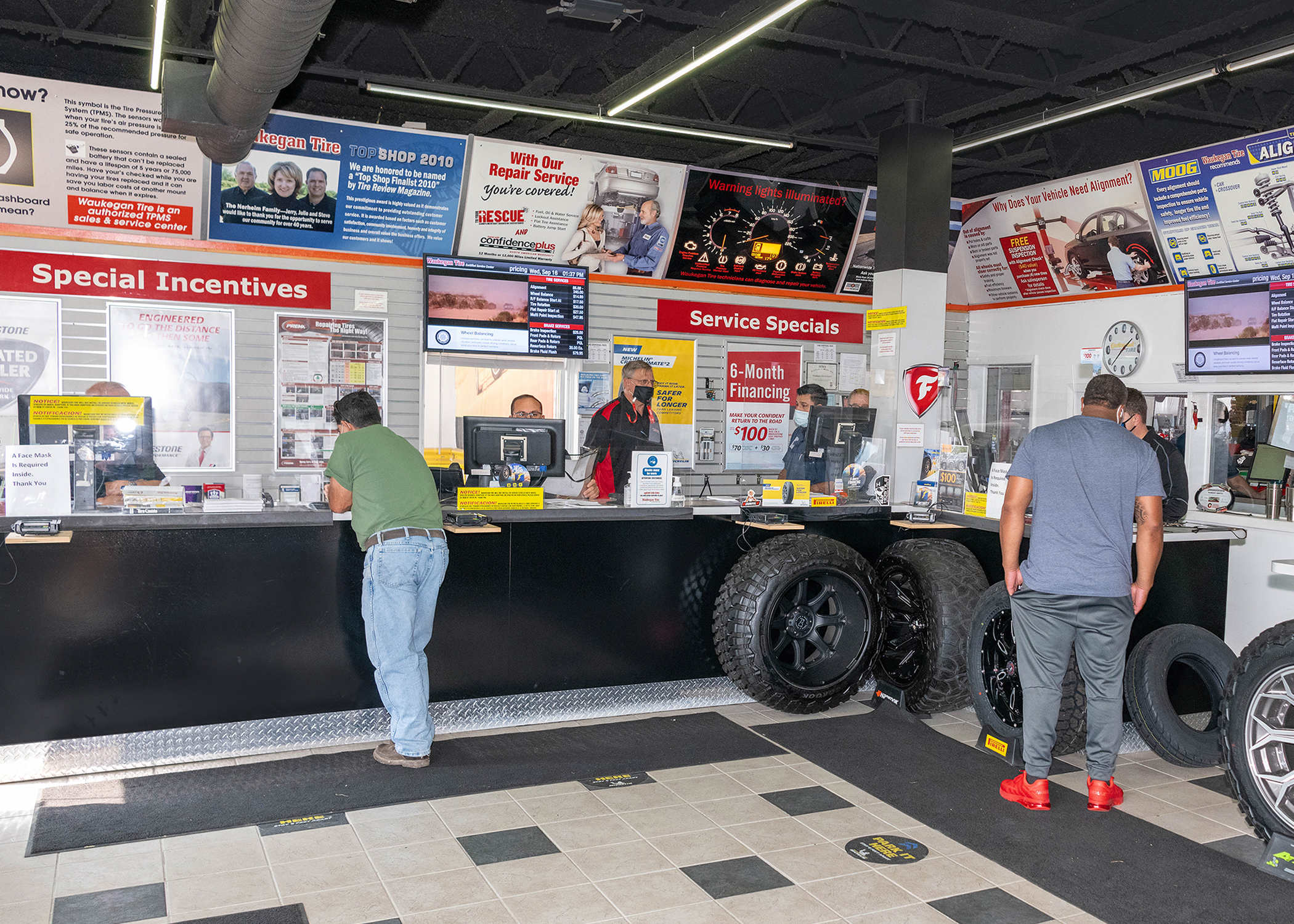 Inside look at Waukegan Tire in Park City, IL